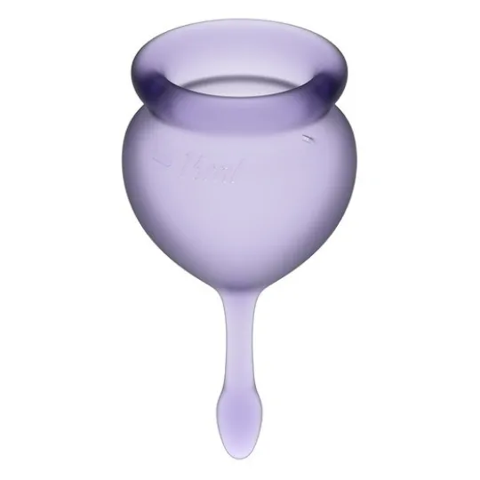 Satisfyer Feel Good Menstrual Cup Lila