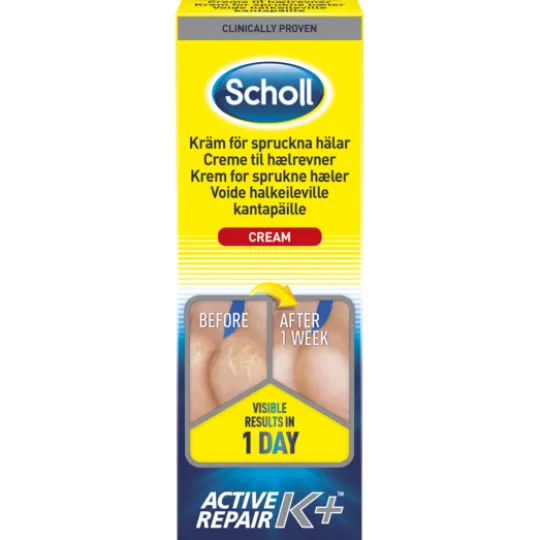 Scholl Kräm för Spruckna hälar K+ 60 ml