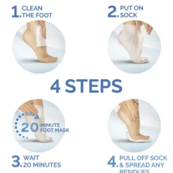 Scholl Moisturising Pedi Mask 1 par