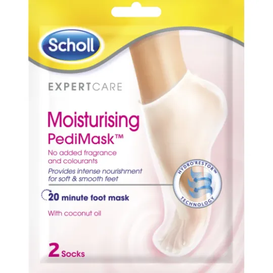Scholl Moisturising Pedi Mask Oparfymerad 1-par