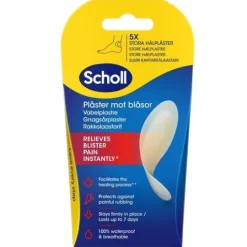 Scholl Skavsårsplåster Häl 5 st