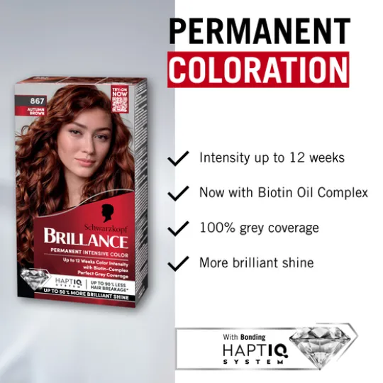 Schwarzkopf Brillance 867 Autumn Brown
