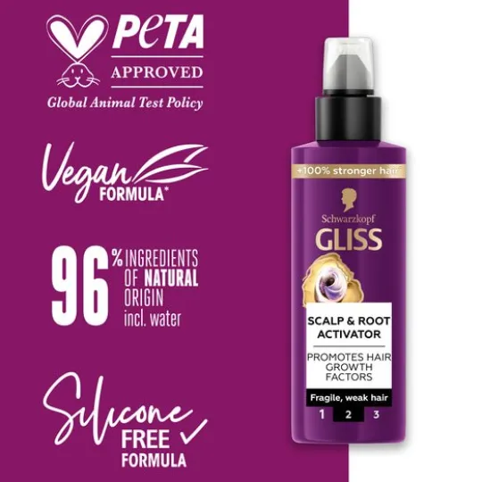 Schwarzkopf Gliss Full Hair Wonder Scalp & Root Activator 100 ml