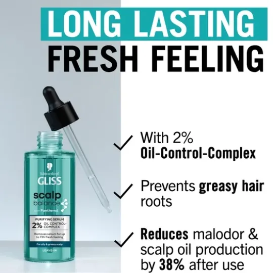 Schwarzkopf Gliss Scalp Balance Purifying Serum 100 ml