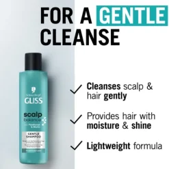 Schwarzkopf Gliss Scalp Balance Gentle Shampoo 200 ml
