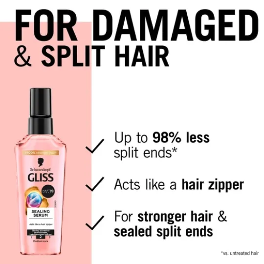 Schwarzkopf Gliss Split Hair Miracle Sealing Serum 75 ml