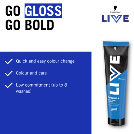 Schwarzkopf LIVE Glossing Onyx