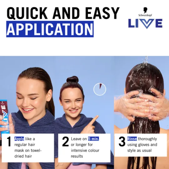 Schwarzkopf LIVE Glossing Onyx