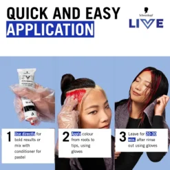 Schwarzkopf LIVE Ultra Brights 95 Electric Blue