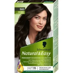 Schwarzkopf Natural & Easy Hårfärg 583 Frostig Mörkbrun