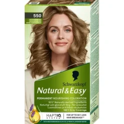 Schwarzkopf Natural & Easy Hårfärg 550 Satin Mörkblond