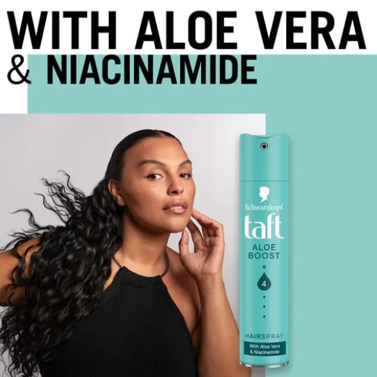 Schwarzkopf Taft Aloe Boost Hårspray 250 ml