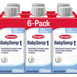 Semper BabySemp 1 drickfärdig 6 x 200 ml