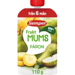 Semper Fruktmums Päron 110 g
