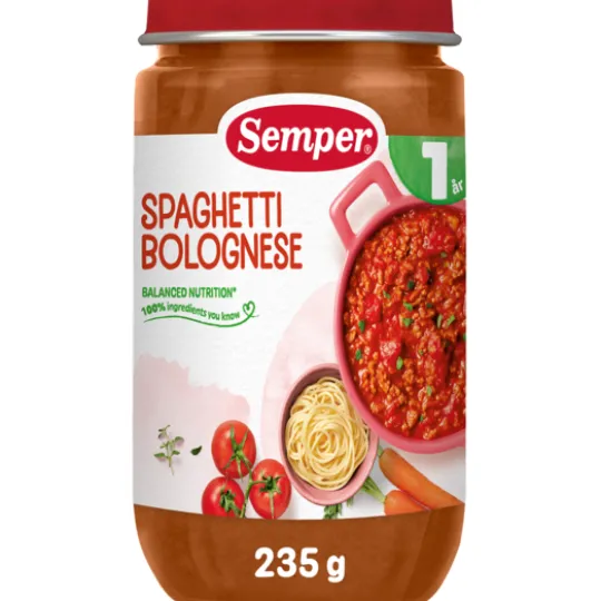 Semper Spaghetti Bolognese 1 år 235 g
