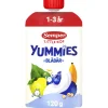 Semper Yummies Blåbär 1-3 år 120 g
