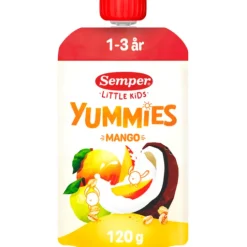 Semper Yummies Mango 1-3 år 120 g