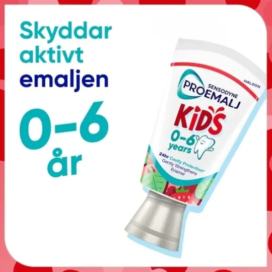 Sensodyne ProEmalj Kids 0-6 tandkräm 50 ml