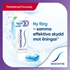 Sensodyne Rapid Relief Fresh Mint Daglig Tandkräm 75 ml