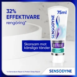 Sensodyne Tandkräm Clinical Repair Deep Clean 75 ml