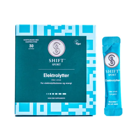 SHIFT Sport Elektrolyter Neutral Sachet 30 st x 2,4 g