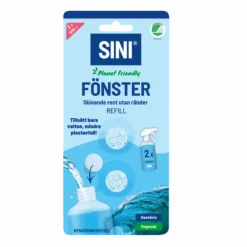 SINI Rengöringstablett Fönster refill 2-pack