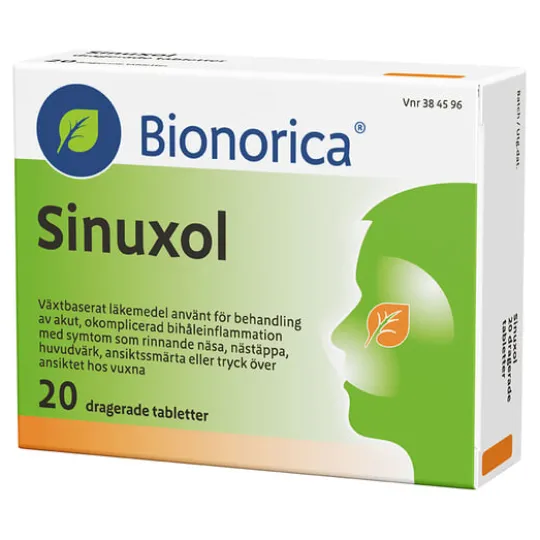 Sinuxol 20 tablett(er) Dragerad tablett