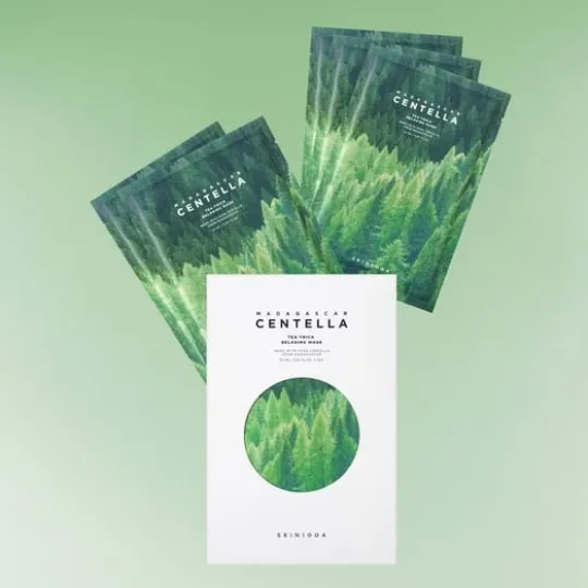 SKIN1004 Madagascar Centella Tea-Trica Relaxing Mask 5-pack