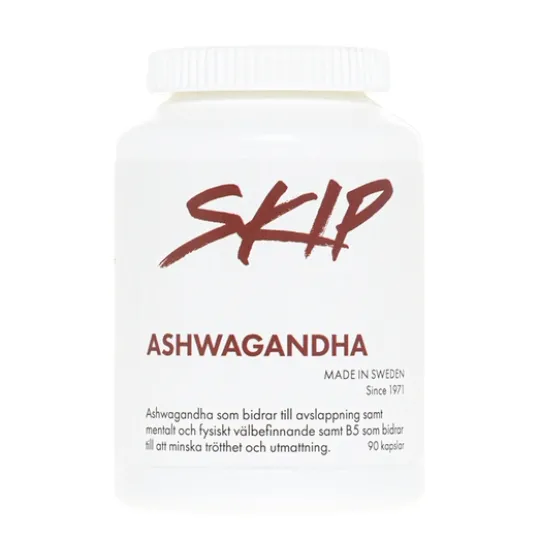 Skip Ashwagandha 90 kapslar