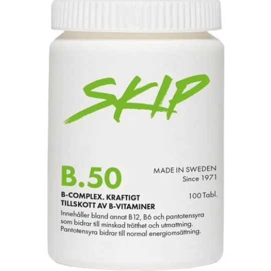 Skip B50 B-komplex 100 tabletter