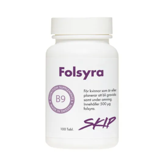 Skip Folsyra 100 tabletter