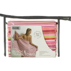 Smart Microfiber Beach & Travel Towel Pink