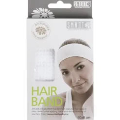 Smart Microfiber Hair Band White