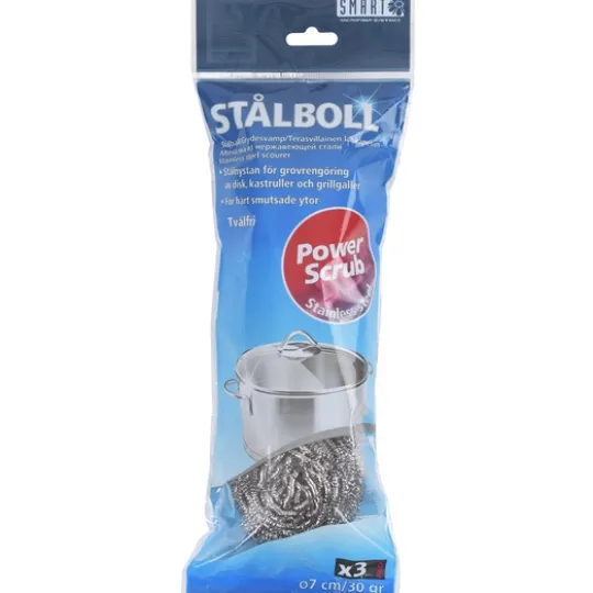Smart Microfiber Stålboll