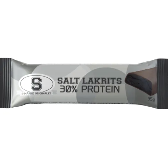 S-märke Bar Salt Lakrits 35 g