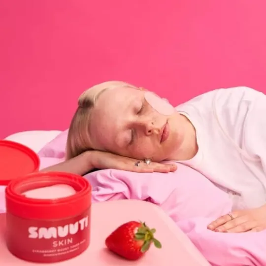 Smuuti Skin Strawberry Boost Toner Pads 60 st