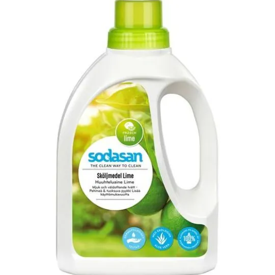 Sodasan Sköljmedel Lime 750 ml