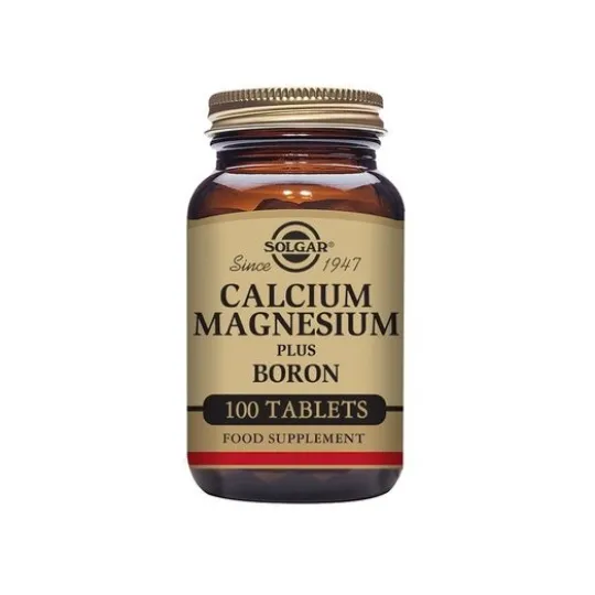 Solgar Calcium Magnesium plus Boron 100 tabletter