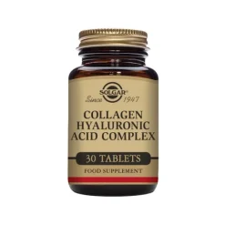 Solgar Collagen Hyaluronic Acid Complex 120 mg 30 tabletter