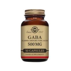 Solgar GABA 500 mg 50 kapslar