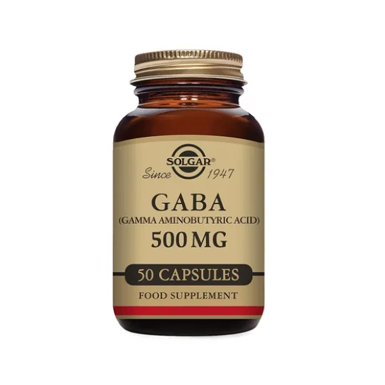 Solgar GABA 500 mg 50 kapslar
