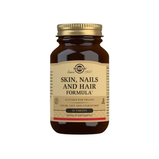 Solgar Skin Nails & Hair Formula 60 tabletter