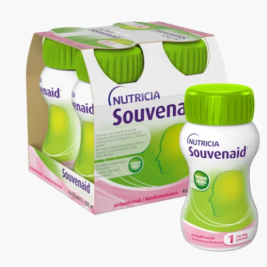 Souvenaid Jordgubb 4 x 125 ml
