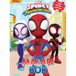 Spidey och Hans Fantastiska Vänner Målarbok