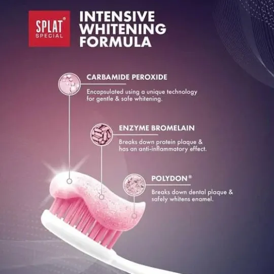 Splat Extreme White Tandkräm 75 ml
