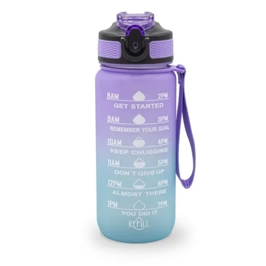 Sthlm Hydra Bottle Shiny Purple/Shiny Turqoise 700 ml