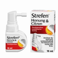 Strefen Honung & Citron 16,2 mg/ml 15 milliliter Munhålespray, lösning