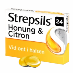 Strepsils Honung & Citron Sugtabletter 24 st