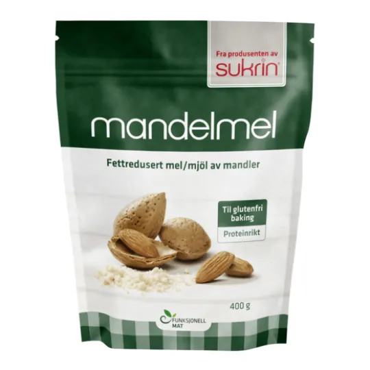Sukrin Mandelmjöl Fettreducerat 400 g