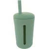Summerville Mugg med Sugrör Silikon 200 ml Cameo Green